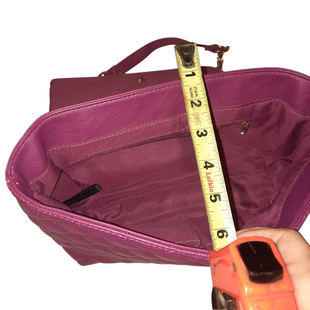 Kenneth Cole Reaction Pink Quilted Women's Bag - Picture 13 of 14